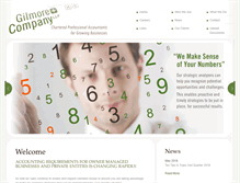 Tablet Screenshot of gilmoreandco.com